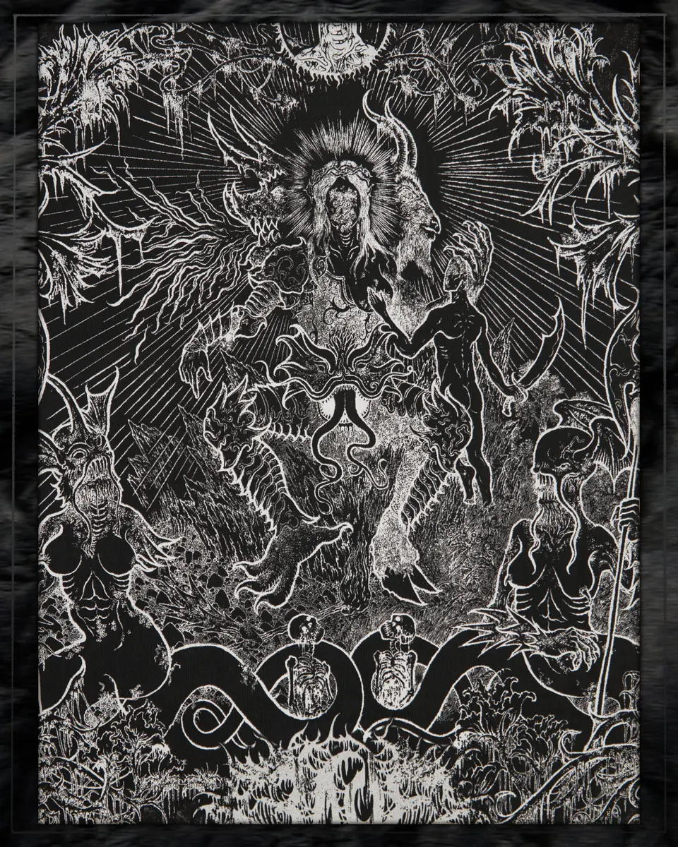 Всенижний - чёрный мрамор